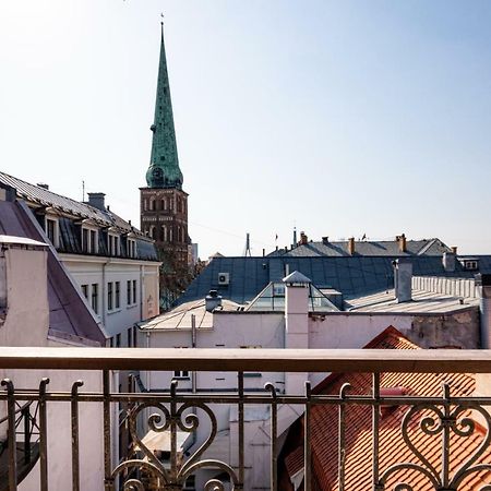 Old Riga Aldaru Street 2 Level Apartment With Terrace Buitenkant foto