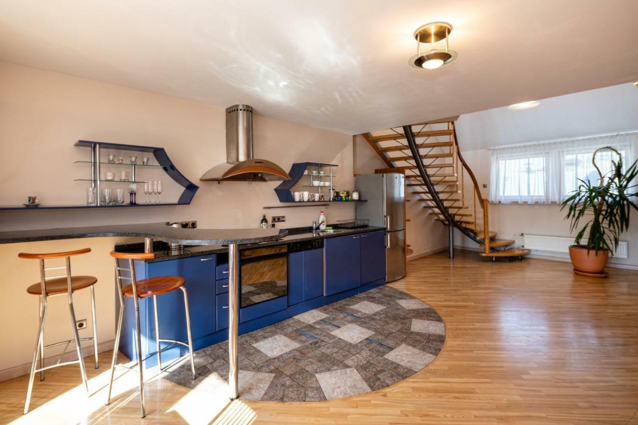 Old Riga Aldaru Street 2 Level Apartment With Terrace Buitenkant foto